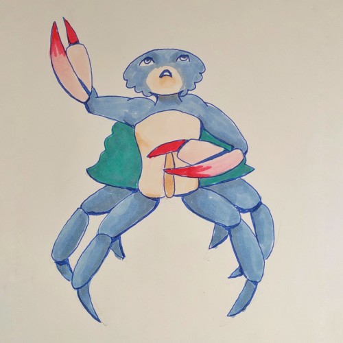 MerMay Day 15. Blue Crab