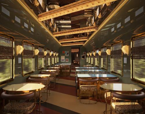 Orient Express’s “La Dolce Vita” Trains Designed by Dimorestudio