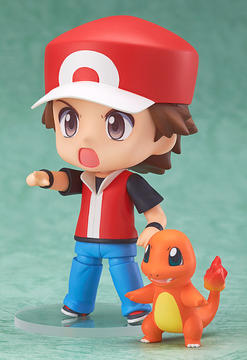 Nendoroid Red!!!!!! and 3 pokemon first generation!!! Where PIKACHU!!!!!!