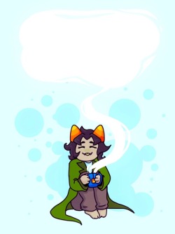 gravity-rocks:  Nepeta lockscreen! Someone