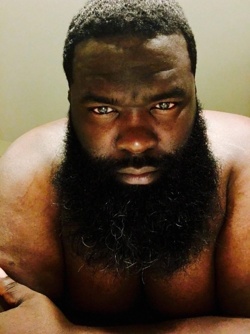 thickblack2k13:  bigblacknastyniggas:  Big Sexy Black Chub (The blacker the berry the sweeter the dick) 👅👅👅👅  Bro so sexy!!!!