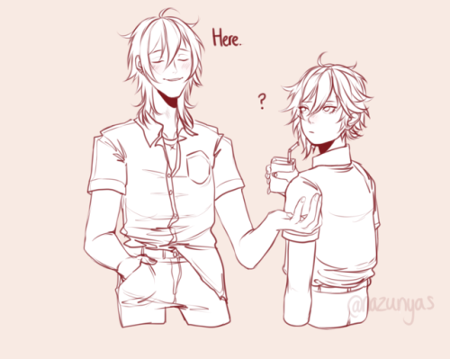 kaonazu dump from twitter!! (hence the diff un tag)i feel like,, i’m the only one that ships this, s