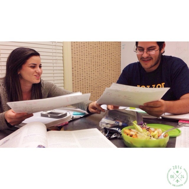 Day 63: Biochem got us up all night #100happydays #100daycountdowntil21