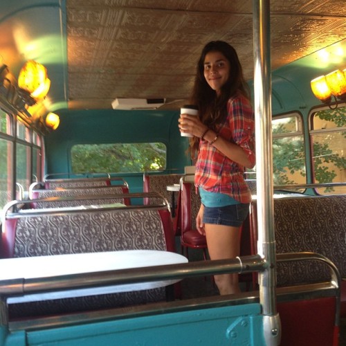 #kickinthebum #coffee #doubledecker #bus #ashville #nc
