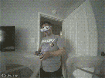 tastefullyoffensive: Anti-drone system engaged. [video]