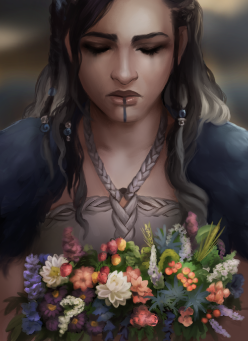 blackash: I keep forgetting to upload on here but I painted Yasha while the show has been on break. 