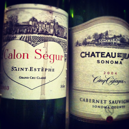 2003 Calon Segur
St. Estephe
Bordeaux
Aging nicely, the 2003 Calon Segur (60% Cabernet Sauvignon / 40% Merlot) has a deep purple, ruby hue and an opulent nose of mulberries, blackberries, truffles, licorice, and spice. A hot vintage in Bordeaux,...