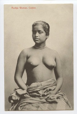   Sri Lankan Rhodiya, via Old Indian Photographs.