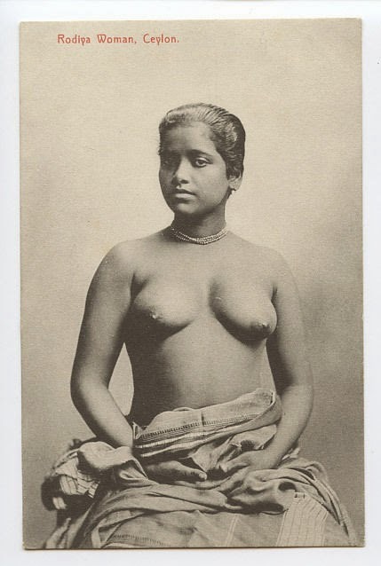 nativenudity:  Sri Lankan Rhodiya, via Old Indian Photographs.