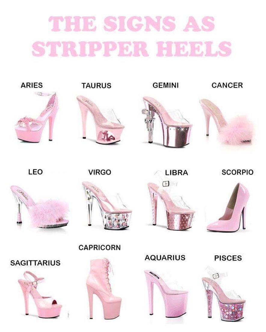 nikkilipstick:  💕🎀 WHAT’S YOUR STRIPPER HEEL SIGN ?!? 🎀💕  • • •