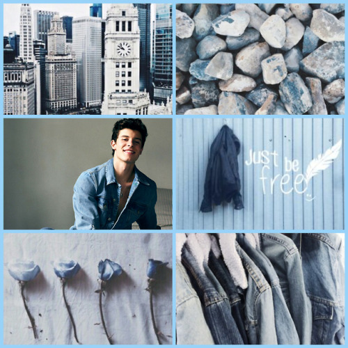 samithepixie:Blue shawn mendes moodboard for @jjeepersnutss because I love my co-wife Leiland