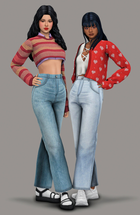 eunosims: straight fit wide denimDownload (Early Access) May 31 