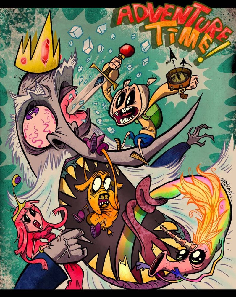 Adventure Time fan art by SeziureDemon