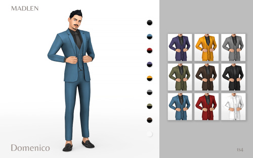 Madlen Domenico OutfitBeautifully crafted slim fit suit!DOWNLOAD (Patreon)