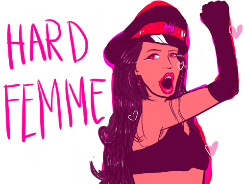 cupidraws:HARD FEMME is available for purchase