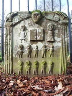 Scottish stone, perhaps depicting the deceased
