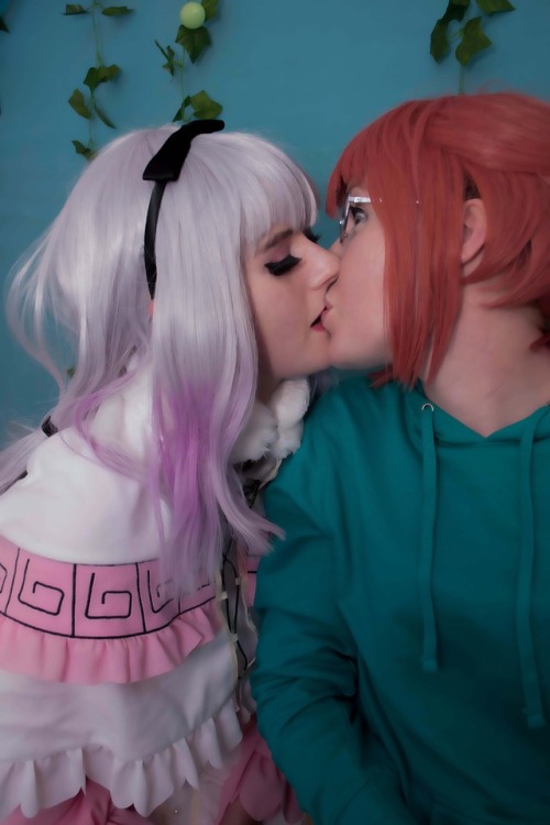 sleepingqueenregina: I have a new set out with Koyomatsu! We are both planning to attend Momo Con this year so we thought we would keep this one available until then. <3 This set features Kobayashi and Kanna preparing for bed Kobayashi: Sleeping Queen