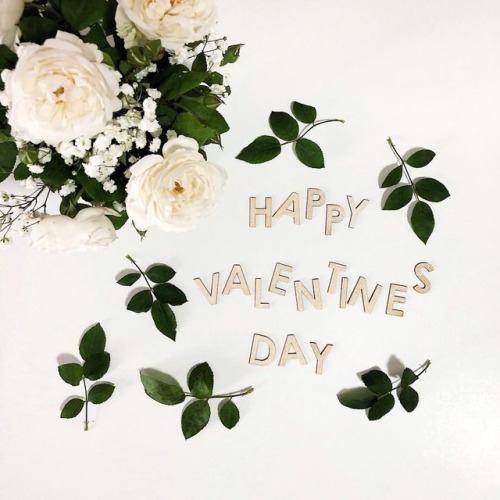 Happy Valentine’s Day!  ___ #thewhiteproject #flatlay #valentinesday #love (at Sydney, Austral