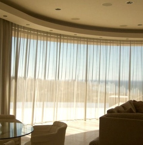 San Diego Living RoomLarge Minimalist Formal And Enclosed Marble Floor And Beige Floor Living Room Photo