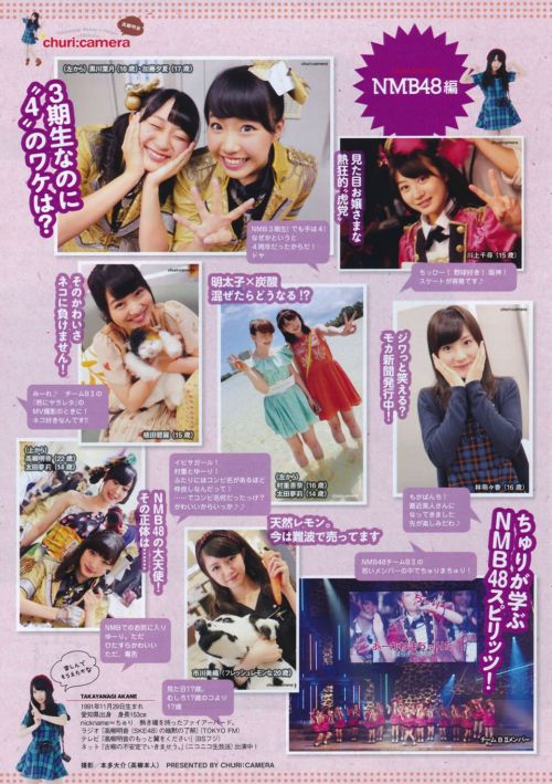churi:camera U-19 AKB48 X 週刊プレイボーイ2014