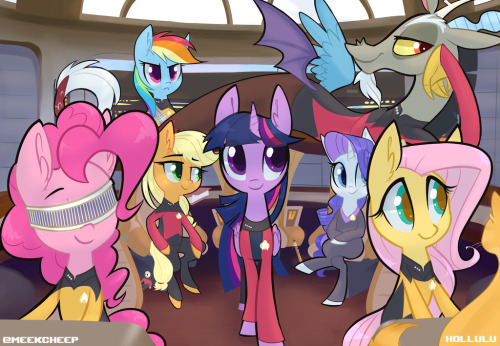 Star Trek: The Pony Generation by Hollulutoo awesome! 