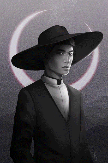 pineapplebread:Witchboy Credence.Happy Samhain! 