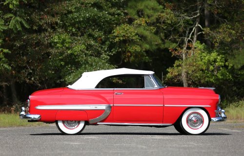 frenchcurious: Chevrolet Bel Air Convertible 1953. - source 40s &amp; 50s American cars.