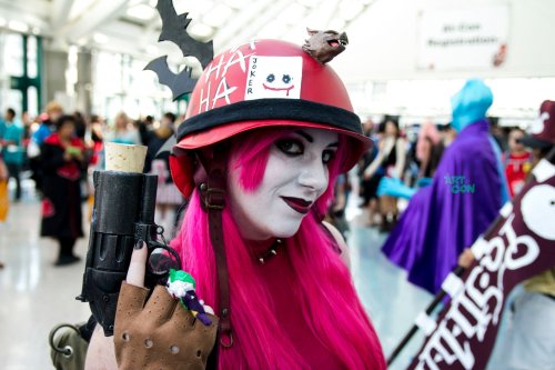 A few shots of my Harley Quinn Tank Girl mash up based on Valhalla Halvorson&rsquo;s art. Photos are