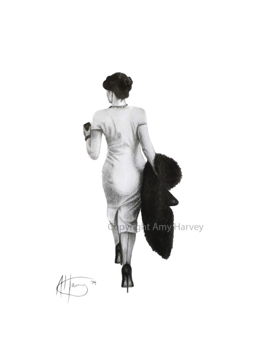 amy-art-221b: The Woman, The Woman, Woman - Print A4 print of my Irene Adler graphite drawing. 