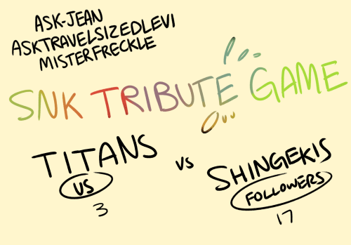 ask-jean: misterfreckle asktravelsizedlevi and I WILL BE PLAYING THE SNK TRIBUTE GAME @ 8:40PM EST J