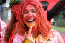 Natalia Vodianova on &ldquo;Colour Run Moscow&rdquo; (today)