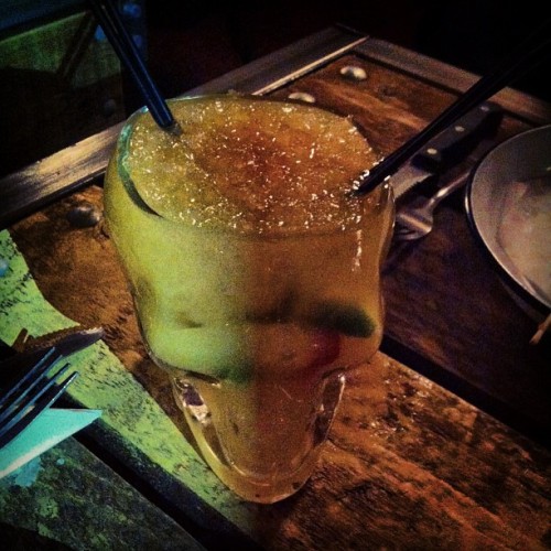 comeandbreakmyheart:Went into Cocktail and Burger and got a punch in the heid. A spicy tequila punch