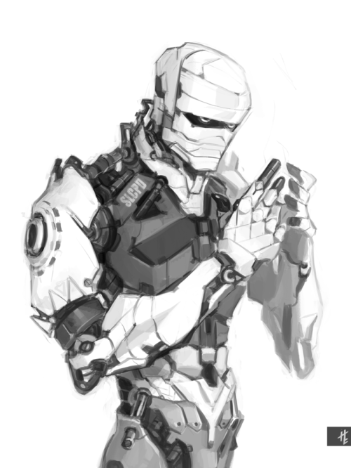 hot-co-mics:김 Joshua graham bot…조슈아 로봇트 사주세요.