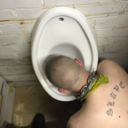 Faggot Urinal Footcleaner