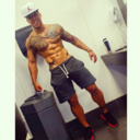 kameoentertainment:  Beautiful tatted hunk