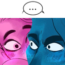 incorrect-lore-olympus: Hades, stroking Persephone’s hair: You’re so tiny and adorable.  Persephone: I could kill you in your sleep.  Hades, with love in his eyes: I know! 
