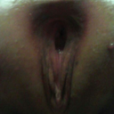 sizequeenintraining:  My first Kong birth. I dipped a bit of cum at the end. Heehees