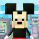 playing Disney crossy Road gif playing Disney crossy Road gif