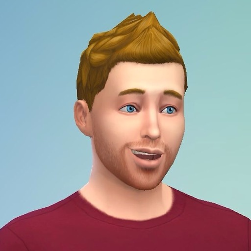 pizzaforpresident:  one time i spent an entire hour making a sim that looked exactly like me and wore the same kind of clothes and liked the same kind of stuff and then i moved him into his house and as he was walking up to the front door he stopped to