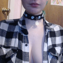 bisexualwiccan:  a little video of me playing around in my nipple clamps