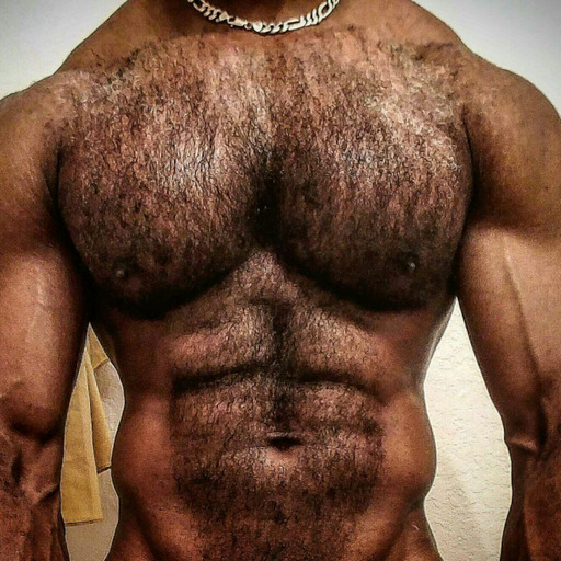 seeker310:  black411blog:  skippypodar:skippypodar:  skippypodar:  skippypodar:  A little pec bounce. #pecs #abs #noshirt#ChestHairDontCare#furrychest #noshirtsunday  I do enjoy watching my chest do this.  :)ME TOO  #IGrowMyBeardOnMyChest  Workin’ that