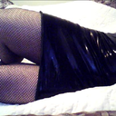 mandahotgirl:  Stroking my sissy shecock till I cum while I ride my makeshift boyfriend’s