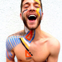 teenage-cock:  gayhairylovers:  Wooofffffff  I’d lick the cum off