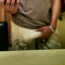 showinbulge:  Floppy Sweatpant Bulge- Big