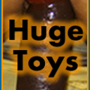 Hugetoys:  A Very Large Drinking Glass Is Used To Gape Her Pussy!  Looks Like Candy