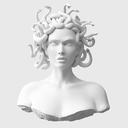 i-am-craving-you:Bust of Medusa by Daniele Danko Angelozzi, 2020.