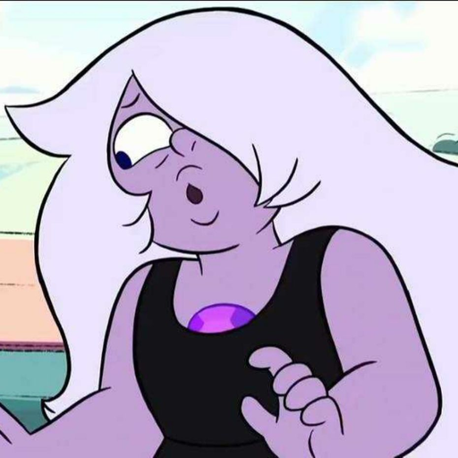 pearlmxthxst:Pearl: “Amethyst, how is the most beautiful person in the world doing today?” Amethyst: “I don’t know, how are you–” Garnet, from the other side of the room: “I’m doing great thanks for asking.”