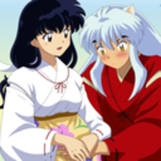 kazenokizu-inukag:  this scene, after the first battle with Kagura. the gang was trying to find the way to save Koga’s arm heavily wounded by the fake fragment I was always extremely surprised that Shippo was the one pointing out this for Kagome I was