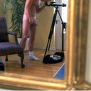 nakedonthebalcony:  nakedfitguy: A very very quick vid of me on the balcony  A view from the other side. 