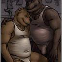 bearsnmen:  Me just chilling getting ready to rub one out x)  